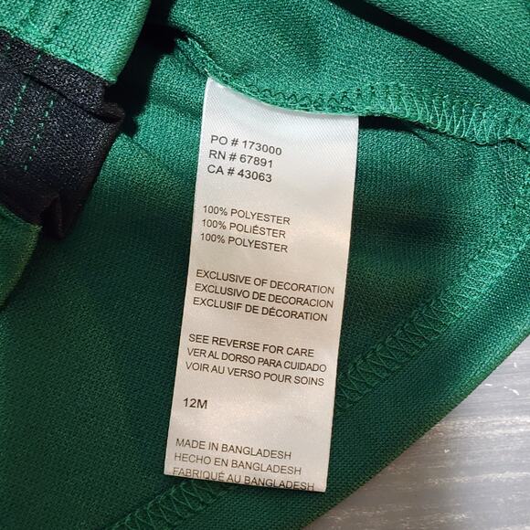 NFL New York Jets Cheerleader Jersey Dress Size 12 MO NFL Team Apparel - Picture 5 of 6